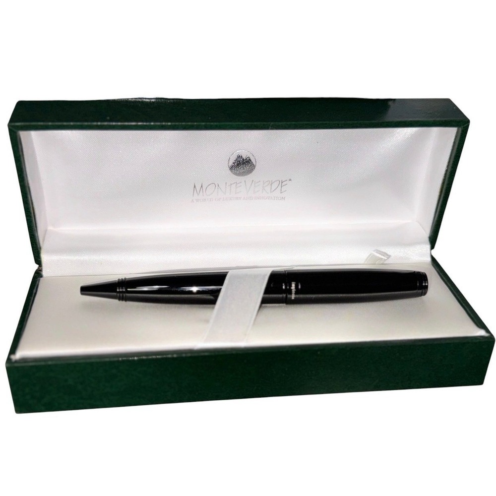 Monteverde Invincia Stealth Ballpoint Pen – Unused in Box